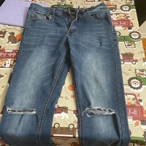 Men ripped jeans 34x32